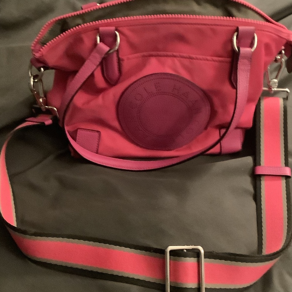 Cole Haan pink satchel